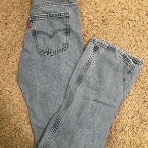 Levi's Low Pro Straight Light Wash Denim Jeans